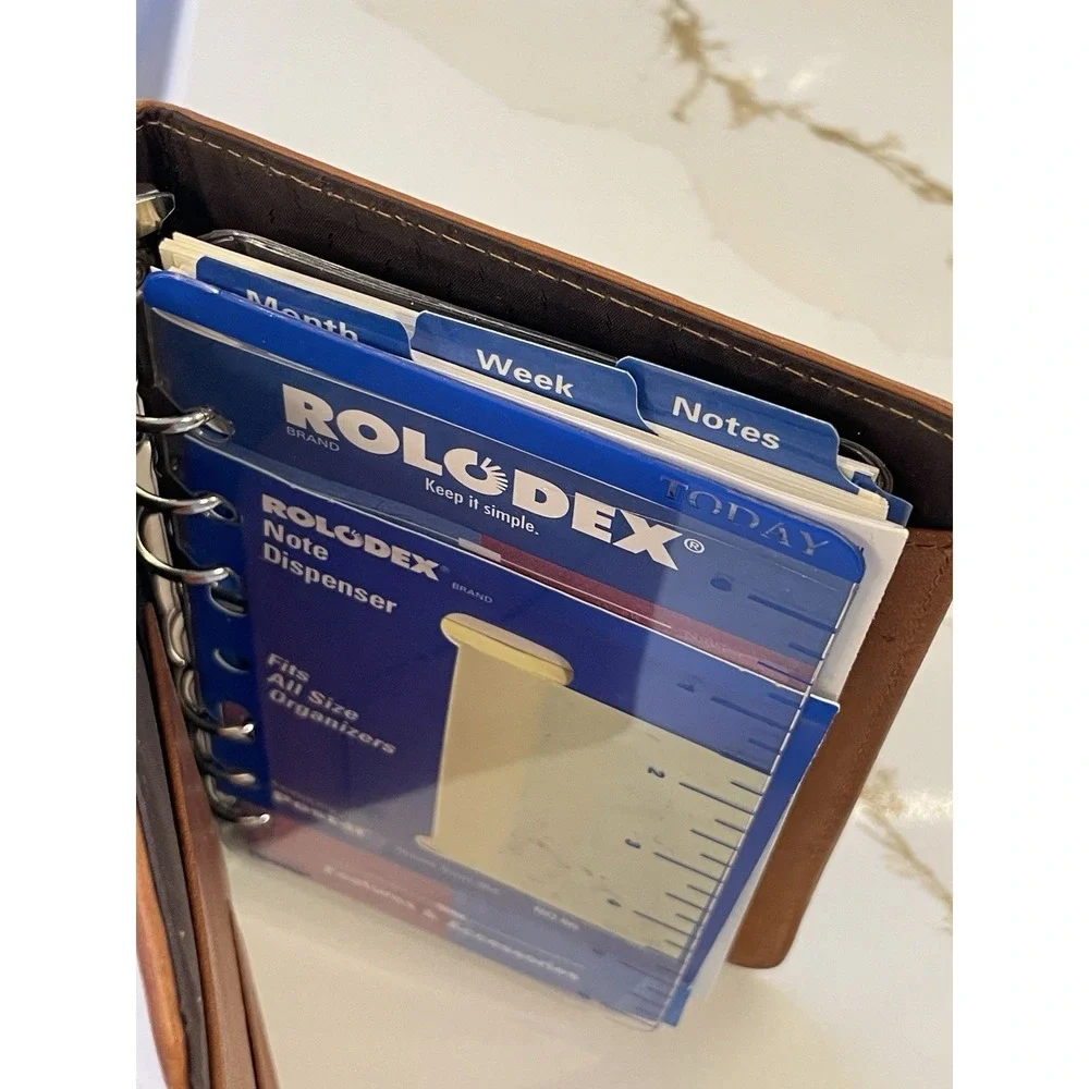 Rolodex vintage planner